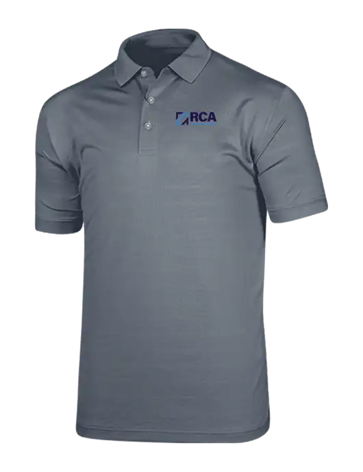 Callaway Vibrant Light Grey Ventilated Polo w/RCA Logo
