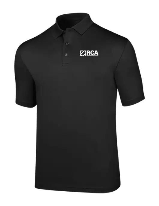 Callaway Opti-Dri Black Chev Polo w/RCA Logo