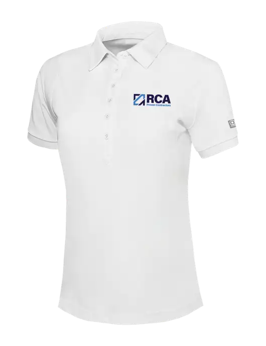 OGIO Womens Bright White Jewel Polo w/RCA Logo