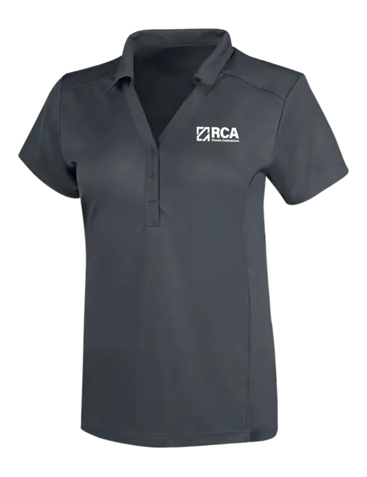 OGIO Dark Grey Womens Framework Polo w/RCA Logo