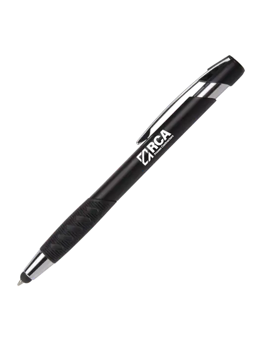 Alize Black Stylus Black Ink Pen w/RCA Logo
