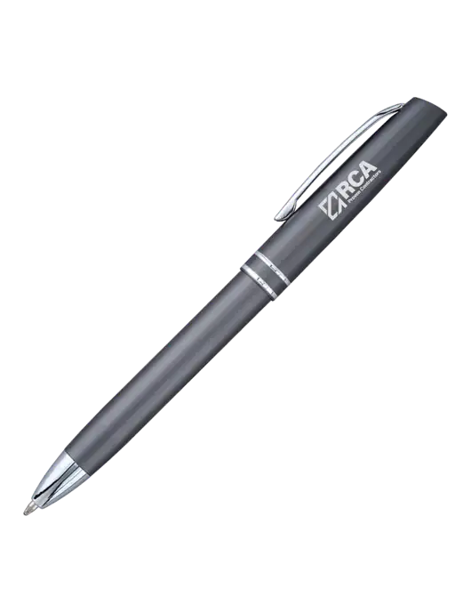 Gunmetal Anguilla Black Ink Pen w/RCA Logo