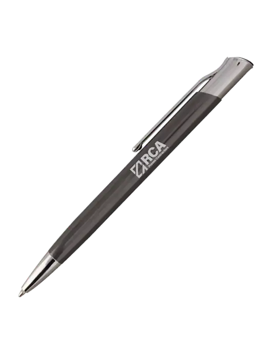 San Malo Gunmetal Pen - Black Ink w/RCA Logo