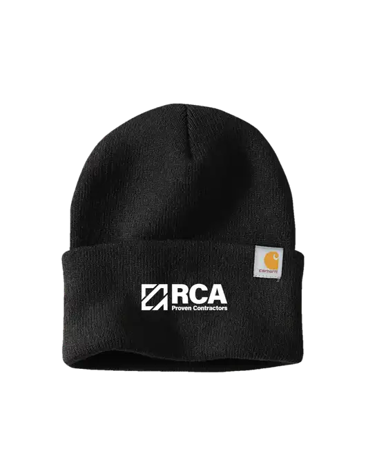Carhartt Black Watch Cap 2.0 w/RCA Logo