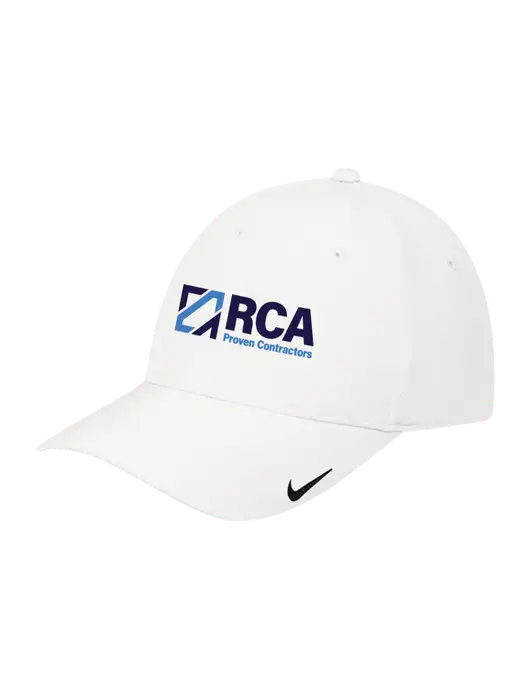 Nike White Dri-FIT Legacy Cap w/RCA Logo