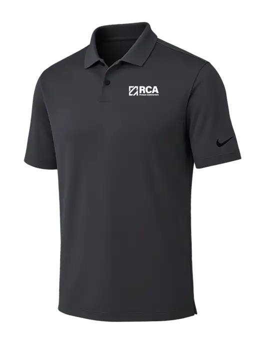 Nike Dark Grey Dri-FIT Vapor Polo w/RCA Logo