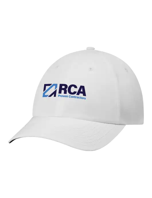 Richardson Relaxed Performance Lite White Cap w/RCA Logo