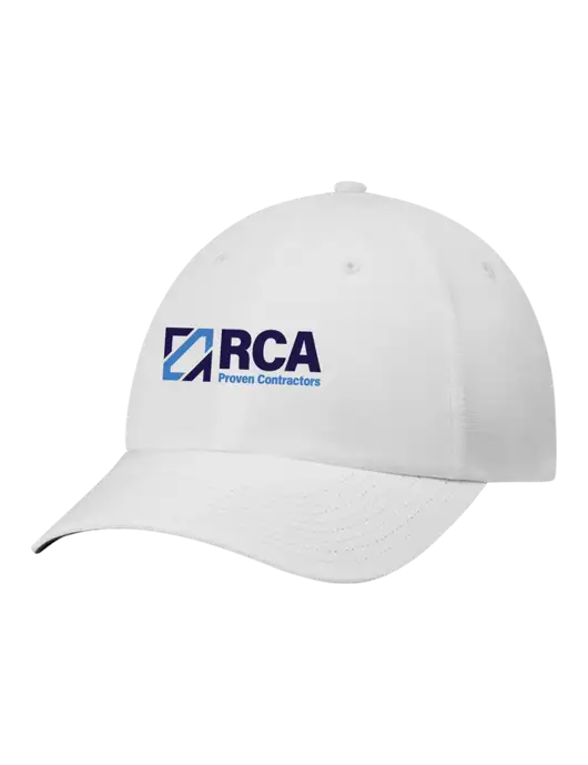 Richardson Relaxed Performance Lite White Cap w/RCA Logo