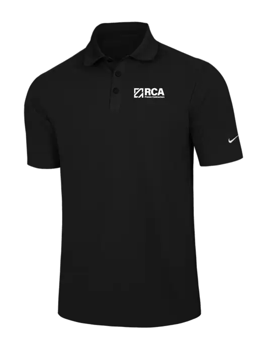 Nike Black Dri-FIT Classic Polo w/RCA Logo