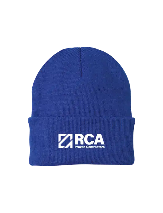 Royal Knit Cap w/RCA Logo