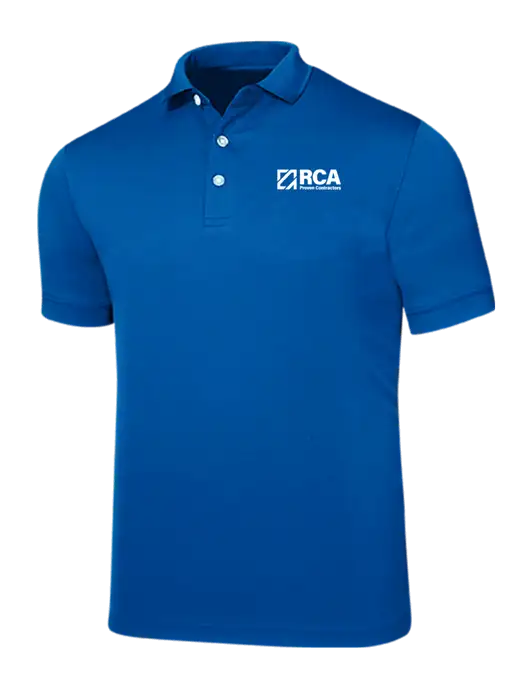 Callaway Ottoman Royal Blue Polo w/RCA Logo