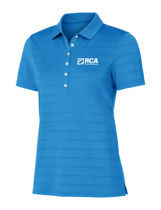 Callaway Womens Royal Blue Ventilated Polo w/RCA Logo