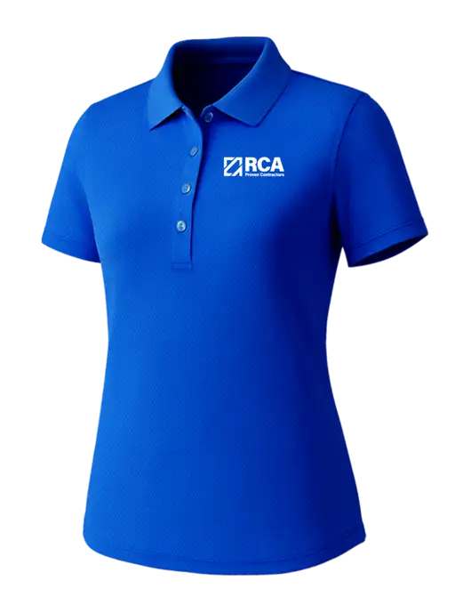 Callaway Womens Core Royal Performance Polo w/RCA Logo