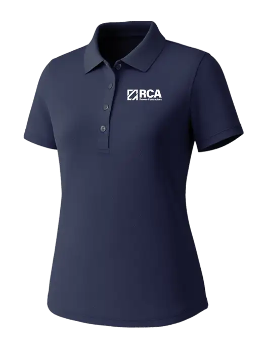 Callaway Womens Core Navy Performance Polo w/RCA Logo