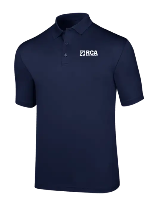 Callaway Opti-Dri Navy Chev Polo w/RCA Logo
