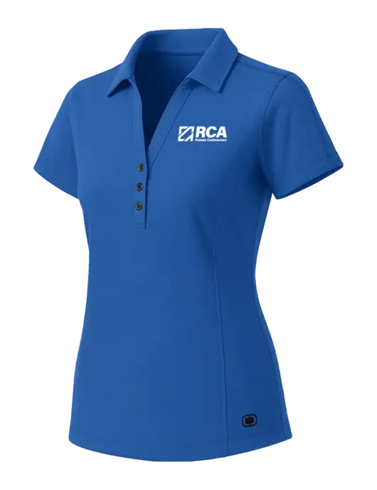 OGIO Womens Royal Blue ONYX Polo w/RCA Logo