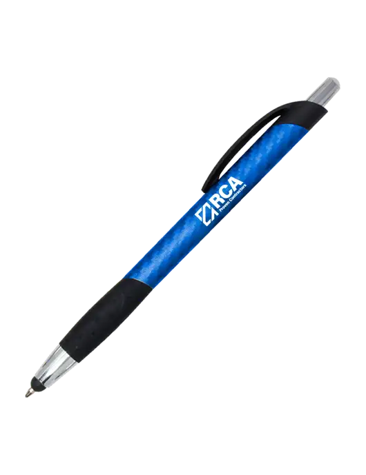 Sunray Blue Stylus Pen - Black Ink w/RCA Logo
