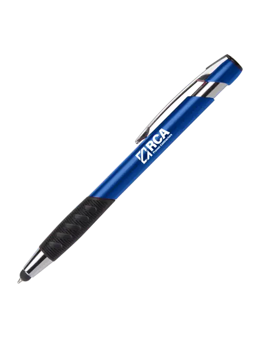 Alize Blue Stylus Black Ink Pen w/RCA Logo