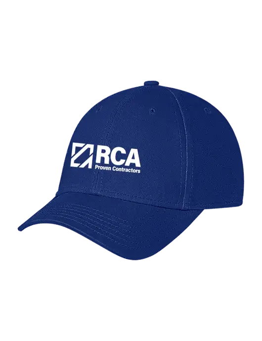 Royal Structured Soft Snap Closure Hook & Loop Cap w/RCA Logo