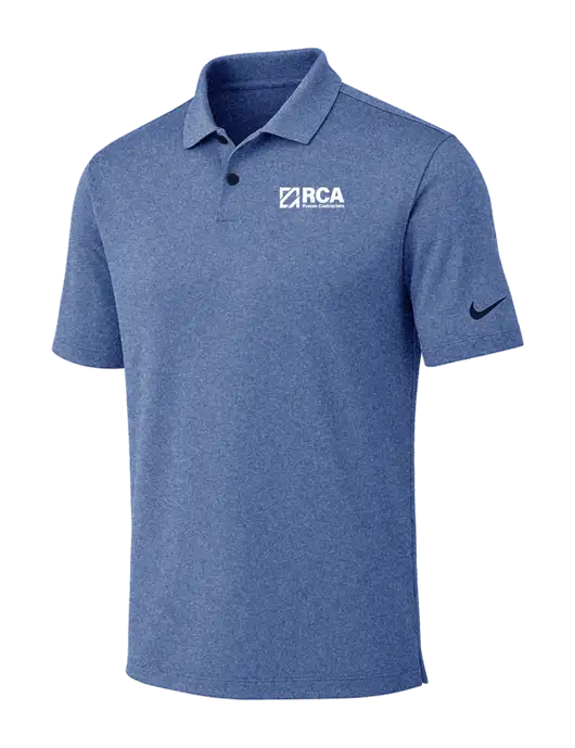 Nike Dark Royal Heather Dri-FIT Vapor Polo w/RCA Logo