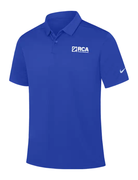 Nike Dark Royal Dry Essential Solid Polo w/RCA Logo