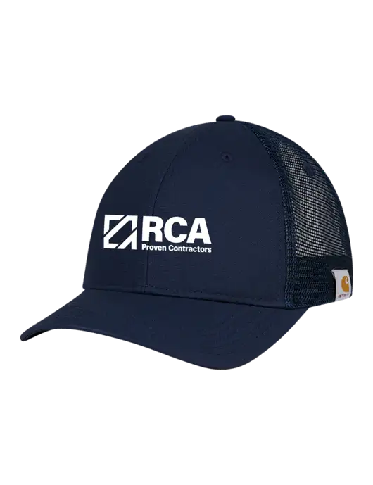Carhartt Navy Trucker Rugged Pro Series Cap w/RCA Logo